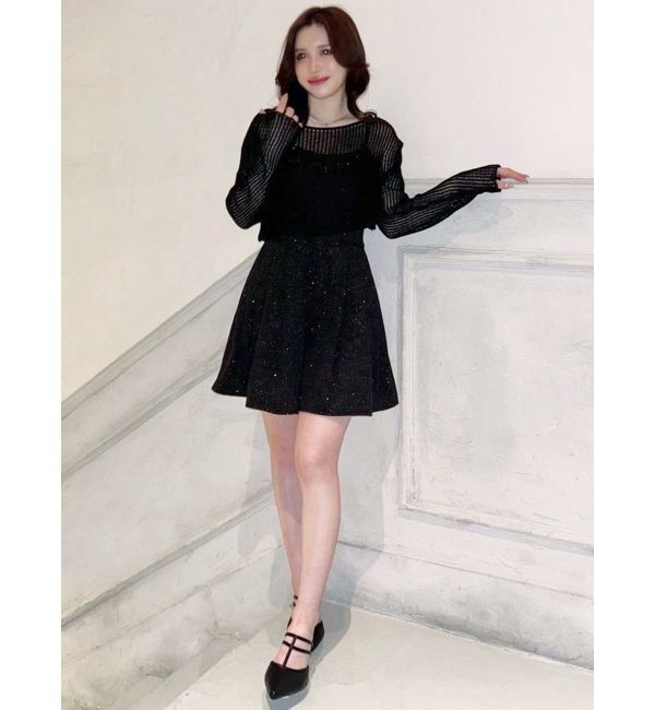 RESEXXY「フレアショートコンビネゾン」|オールインワン|