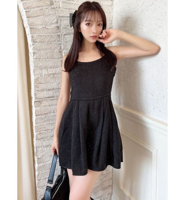 RESEXXY「フレアショートコンビネゾン」|オールインワン|