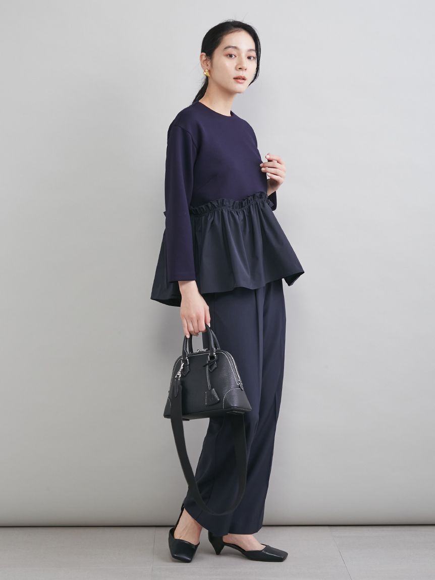 Mila Owen「ペプラムブラウス&times;ワンタックパンツ　ＳＥＴＵＰ」|ワンピース|