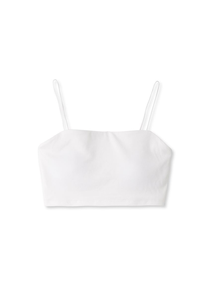SNIDEL「カップインナーキャミ」|キャミソール|WHT
