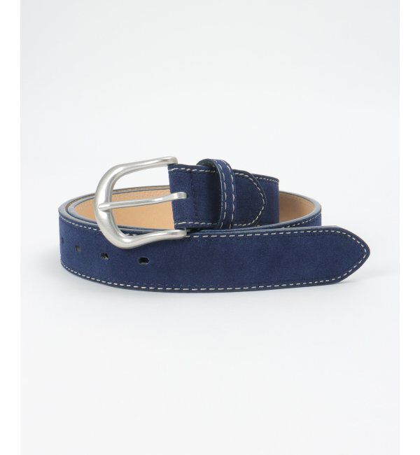 ikka「カラーステッチスウェードベルト」|ダウンベスト・ベスト|ノウコン