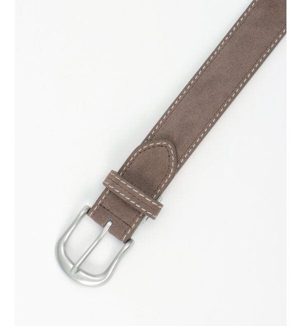 ikka「カラーステッチスウェードベルト」|ダウンベスト・ベスト|