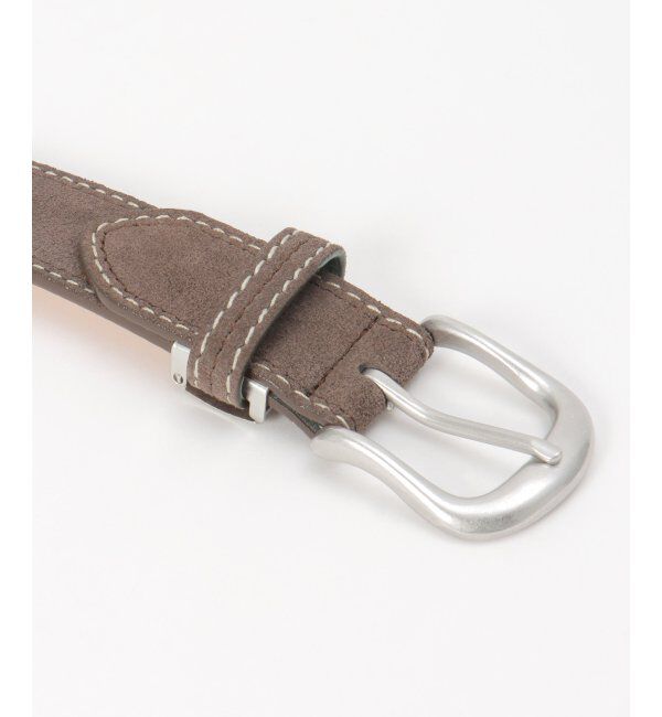 ikka「カラーステッチスウェードベルト」|ダウンベスト・ベスト|