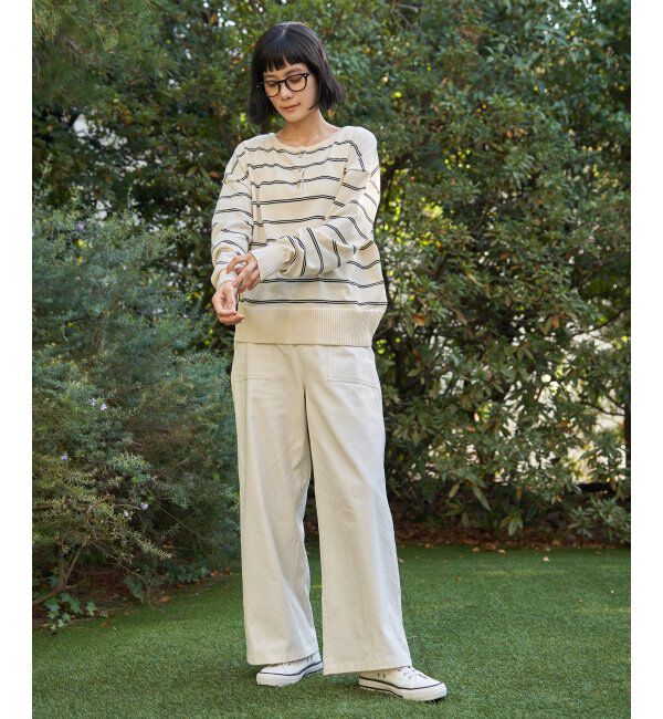 Lbc with Life「コットンベイカーワイドパンツ」|その他|