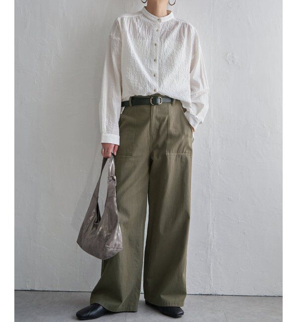 Lbc with Life「コットンベイカーワイドパンツ」|その他|