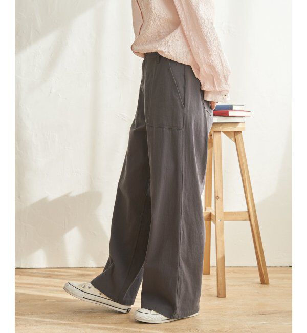 Lbc with Life「コットンベイカーワイドパンツ」|その他|