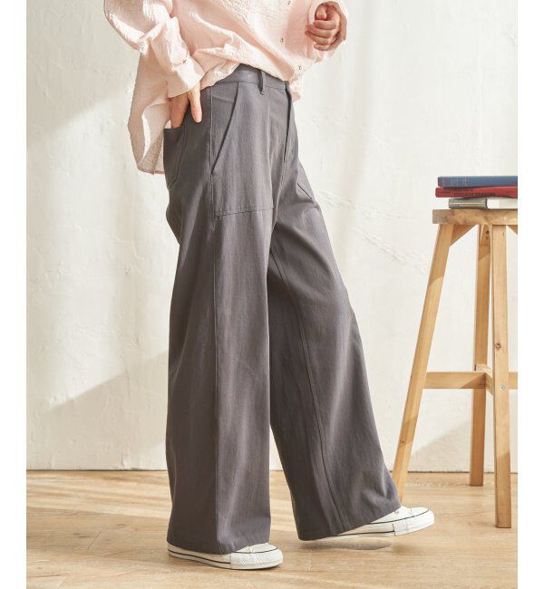 Lbc with Life「コットンベイカーワイドパンツ」|その他|