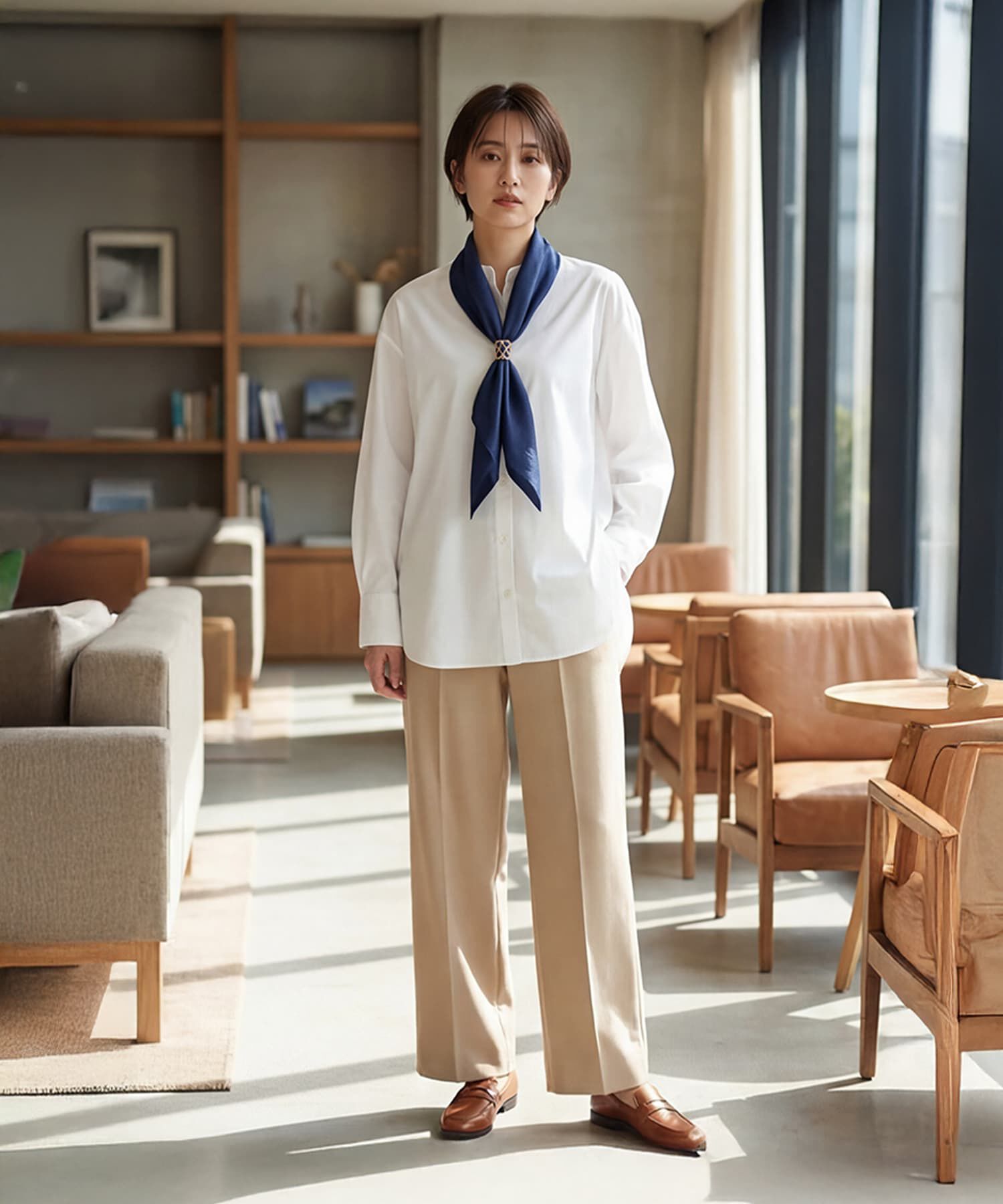  「【DELI by】透かしハートスカーフリング」|その他|