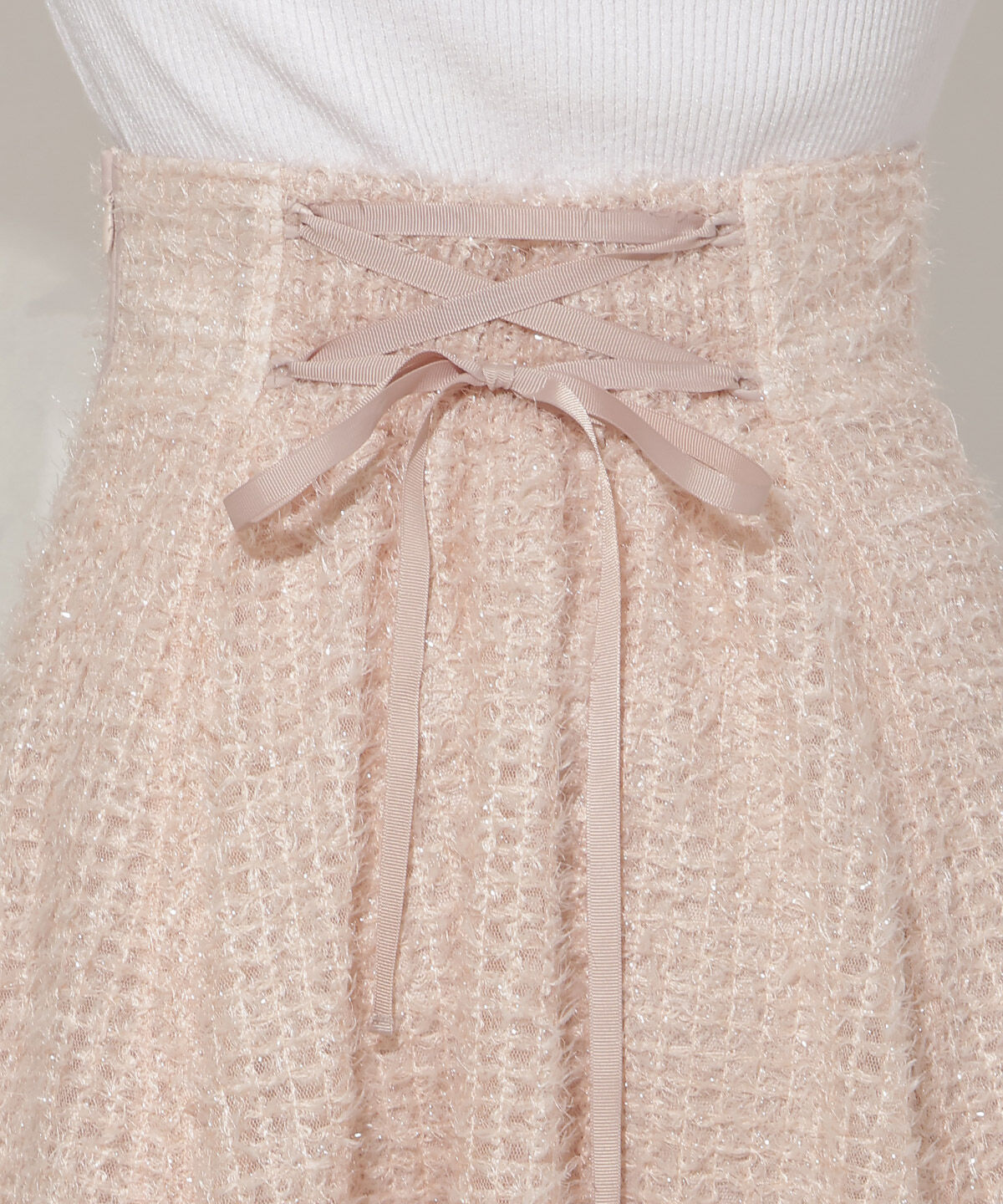 WILLSELECTION「フリンジチェックフレアスカート」|フレア|