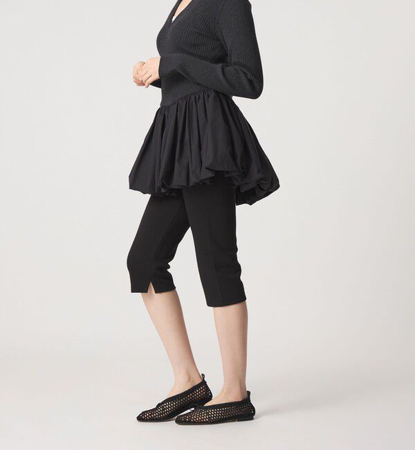 ODETTE E ODILE「ニットバレエ フラット10&uarr;」|バレエシューズ|