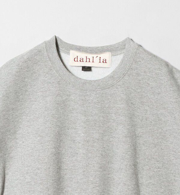 UNITED ARROWS「＜dahl&rsquo;ia＞フリルスリーブ スウェット」|スウェット・ジャージ|