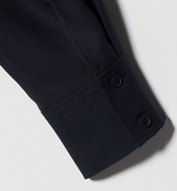UNITED ARROWS「レースコンビ スキッパー ブラウス」|シャツ・ブラウス|