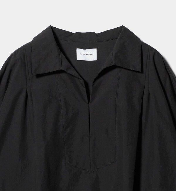 UNITED ARROWS「スキッパー プルオーバー 8分袖 シャツ」|シャツ・ブラウス|