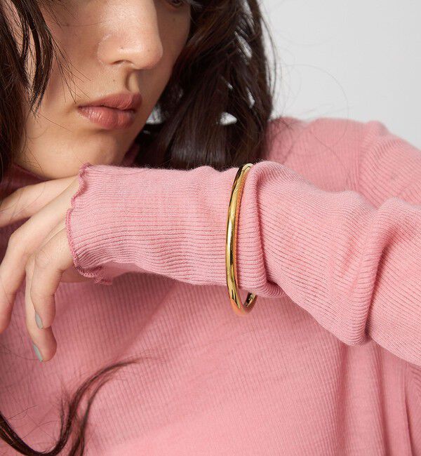 UNITED ARROWS green label relaxing「＜HARPIE＞PHOEBE MAXI バングル」|ブレスレット・バングル|GOLD