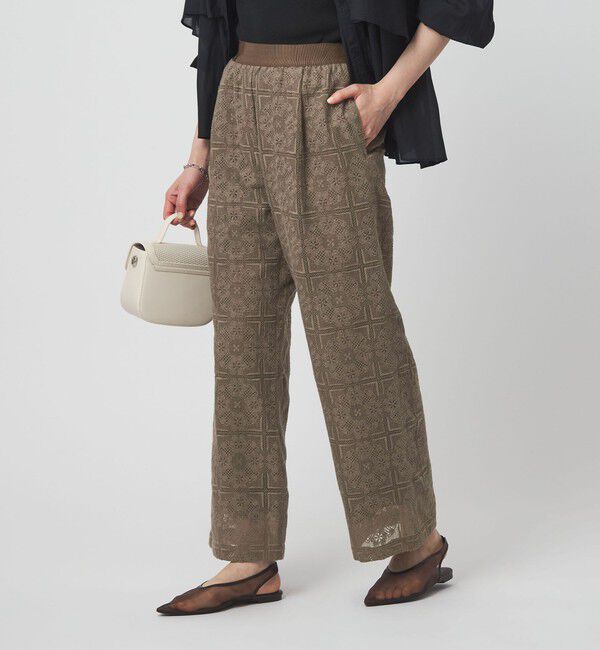 UNITED ARROWS green label relaxing「シアー レース パンツ」|チノ|MOCA