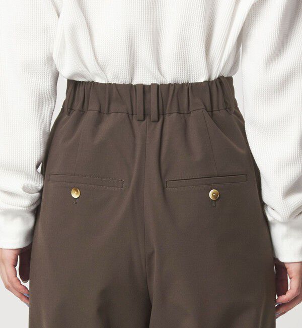 UNITED ARROWS green label relaxing「【WEB限定】＜at ease＞オルマイ スラックス ウォッシャブル ストレッチ UVカット」|スラックス|