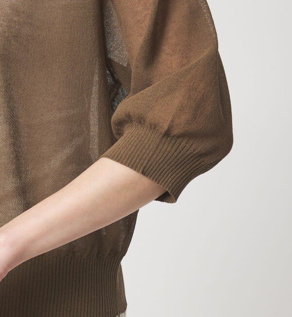 UNITED ARROWS green label relaxing「シアー カーディガン ニット ウォッシャブル」|カーディガン|