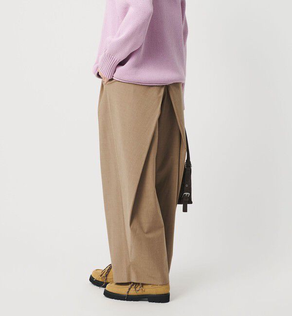 BEAUTY&YOUTH UNITED ARROWS「バックラップタックパンツ ウォッシャブル」|その他|BEIGE