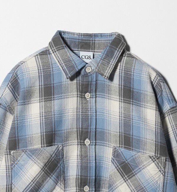 California General Store「＜CGS.＞コットン ネル チェック シャツ」|シャツ・ブラウス|