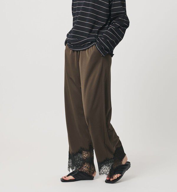 BEAUTY&YOUTH UNITED ARROWS「ポリエステル ヘムレース イージーパンツ」|その他|