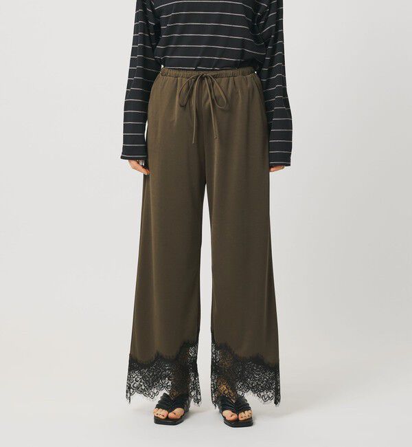 BEAUTY&YOUTH UNITED ARROWS「ポリエステル ヘムレース イージーパンツ」|その他|