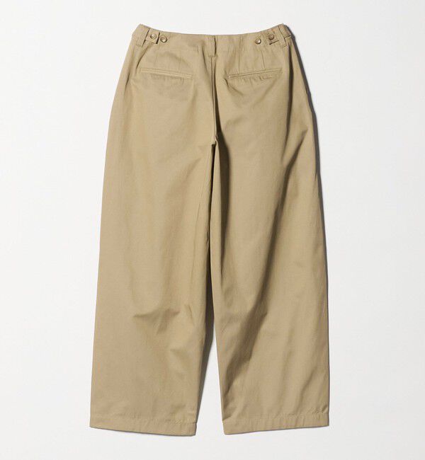 BEAUTY&YOUTH UNITED ARROWS「【WEB限定】バレルワイドチノパンツ ウォッシャブル」|チノ|