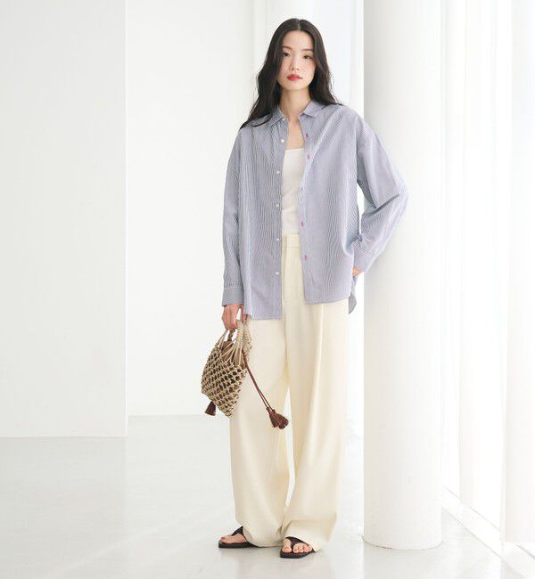 BEAUTY&YOUTH UNITED ARROWS「【WEB限定】ストライプ レギュラーシャツ」|シャツ・ブラウス|