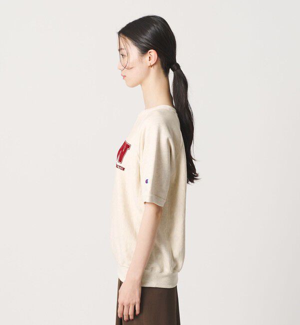 BEAUTY&YOUTH UNITED ARROWS「【別注】＜Champion＞ロゴスウェット ショートスリーブ プルオーバー」|スウェット・ジャージ|