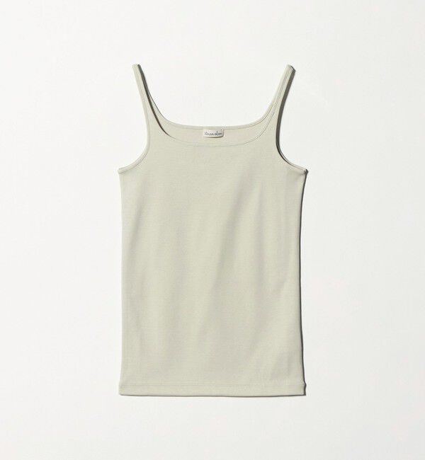 STEVEN ALAN「＜Steven Alan＞コットン フライス キャミ タンクトップ」|タンクトップ|NATURAL