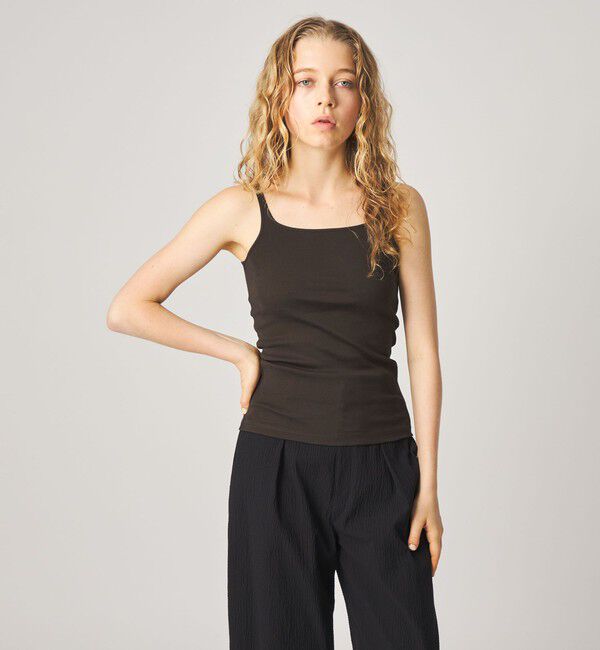 STEVEN ALAN「＜Steven Alan＞コットン フライス キャミ タンクトップ」|タンクトップ|