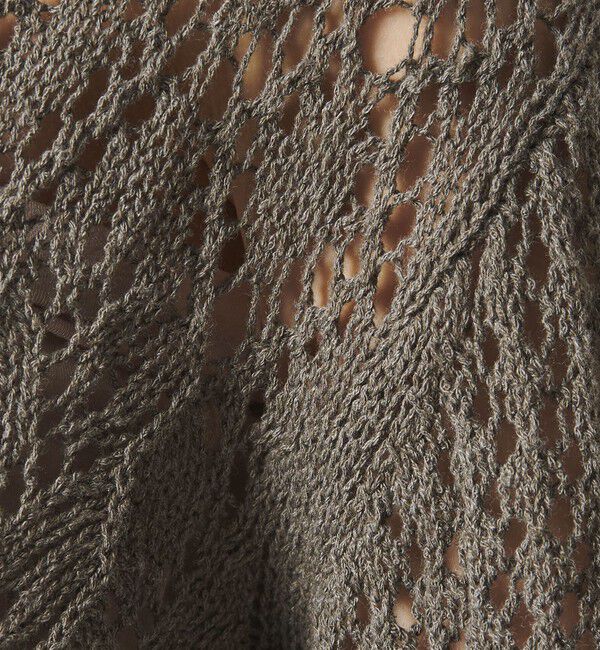 ATTISESSION「＜ATTISESSION＞フーディー ニット カーディガン」|カーディガン|