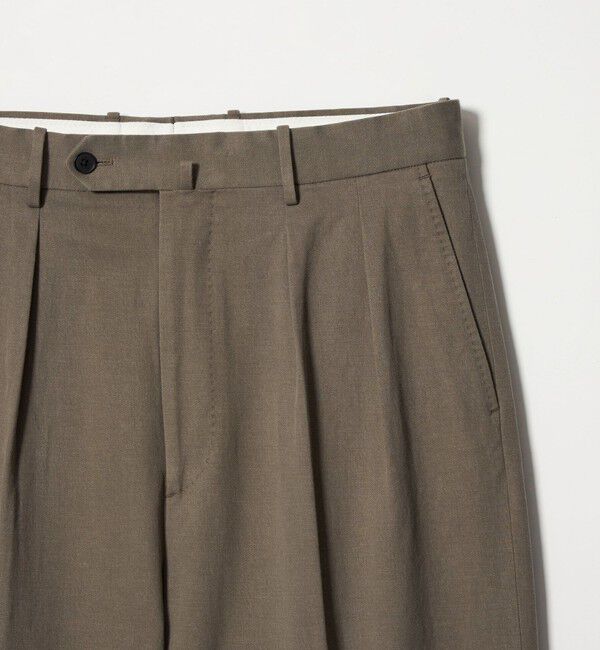 STEVEN ALAN「＜Steven Alan＞ グレース ツイル イン ツープリーツ ドレス トラウザーズII」|チノ|
