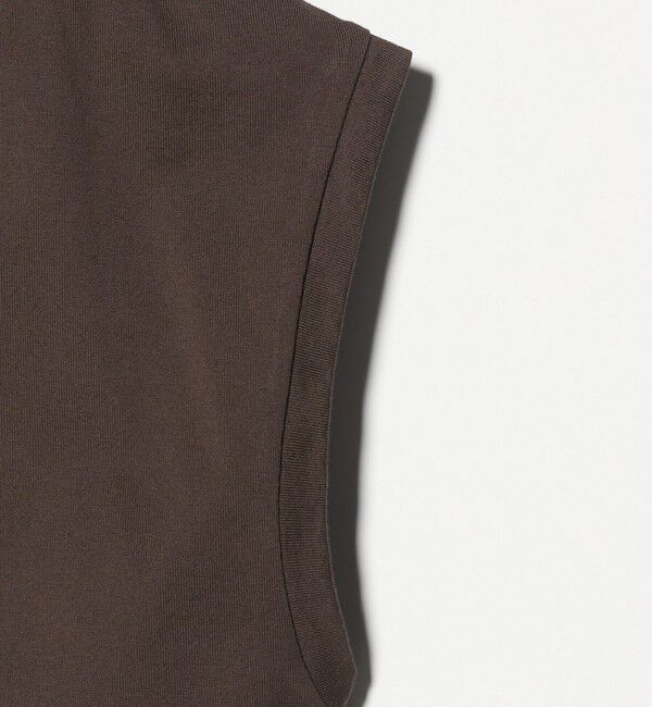 BEAUTY&YOUTH UNITED ARROWS「コットン ロゴプリント フレンチスリーブ Tシャツ」|Tシャツ・カットソー|