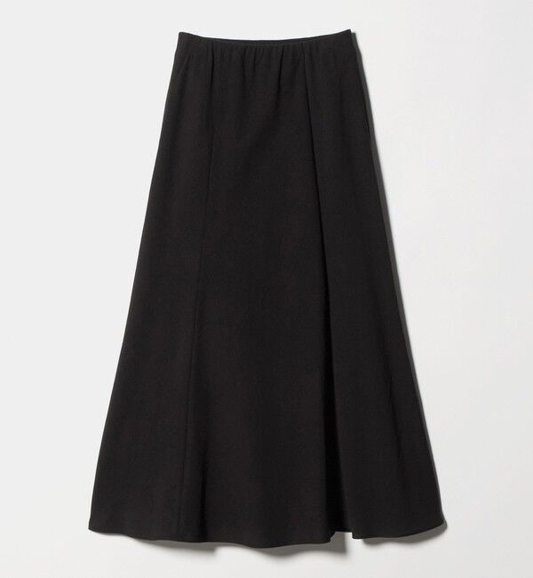 BEAUTY&YOUTH UNITED ARROWS「麻ブレンド バイアス フレアスカート ウォッシャブル」|フレア|BLACK