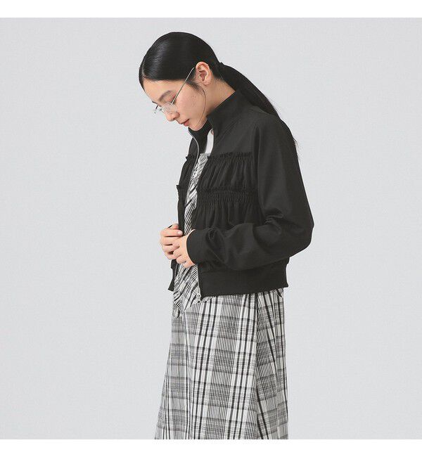 Ray BEAMS 「フリル ジャージ ブルゾン」|スウェット・ジャージ|