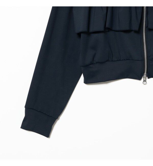 Ray BEAMS 「フリル ジャージ ブルゾン」|スウェット・ジャージ|