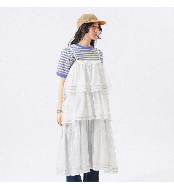 BEAMSBOY「【別注】trepied / キャミワンピース」|ワンピース|