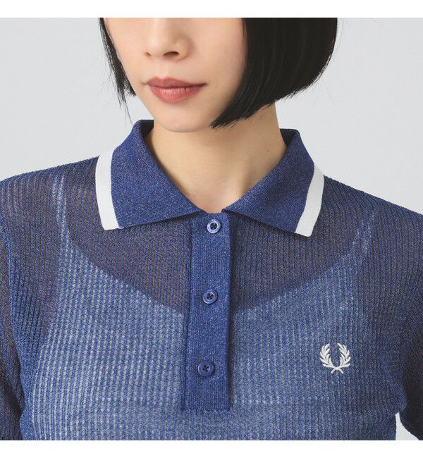 Ray BEAMS 「【別注】FRED PERRY / リブ ニット シャツ」|ニット・セーター|