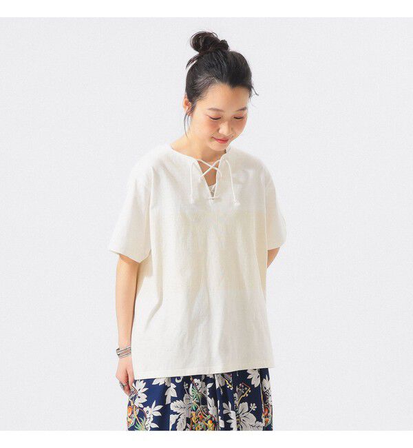 BEAMSBOY「ワイド ボーダー ショートスリーブ」|Tシャツ・カットソー|