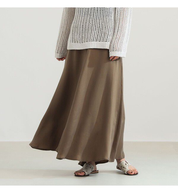 Demi-Luxe BEAMS 「フィブリル フレアスカート」|スカート|MOCA