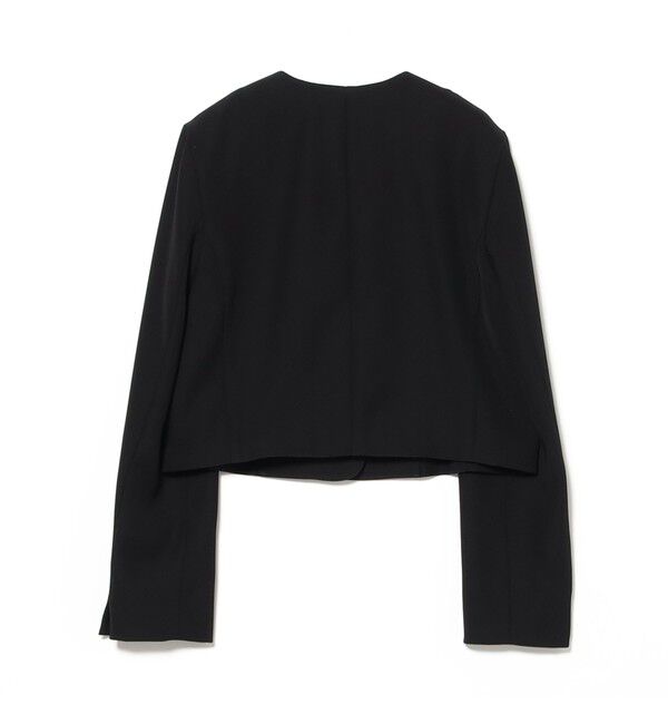 Demi-Luxe BEAMS 「クロップド クルーネック ジャケット」|ダッフルコート|