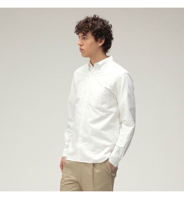 BEAMS PLUS「オックスフォード ボタンダウン シャツ」|シャツ・ブラウス|