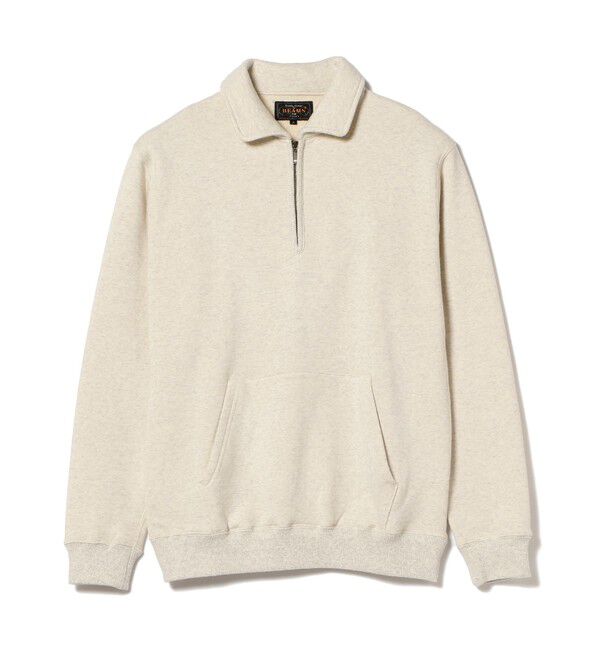 BEAMS PLUS「BEAMS PLUS / Sweat Half Zip」|スウェット・ジャージ|