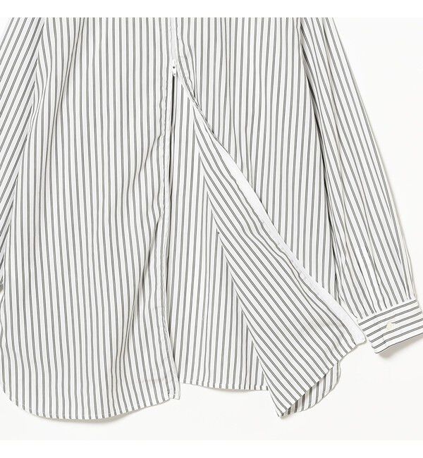 BEAMS「ワイドフィット バックジップ シャツ」|シャツ・ブラウス|