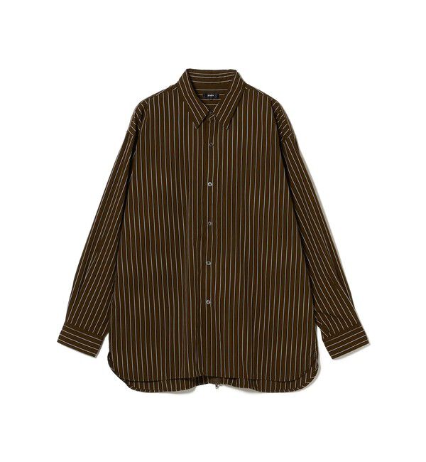 BEAMS「ワイドフィット バックジップ シャツ」|シャツ・ブラウス|
