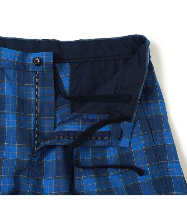 BEAMS「タータンチェック ショートパンツ【ワイドストレートフィット】」|その他|