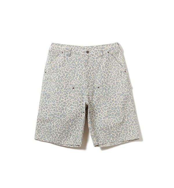 BEAMS「プリント ダブルニーショーツ【ワイドストレートフィット】」|その他|LEOPARD
