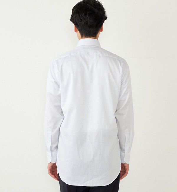 SHIPS Colors 「SHIPS Colors: ストライプ ワイドカラー ドレスシャツ」|シャツ・ブラウス|