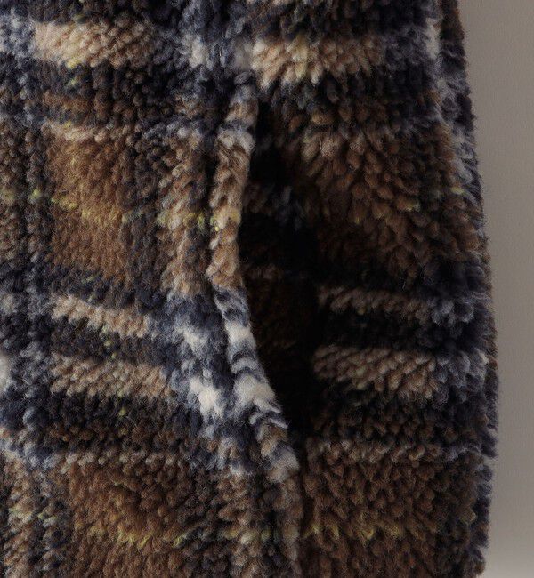 SHIPS KIDS「SHIPS KIDS:100～130cm /〈撥水/手洗い可能〉ボア リバーシブル ベスト」|ダウンベスト・ベスト|