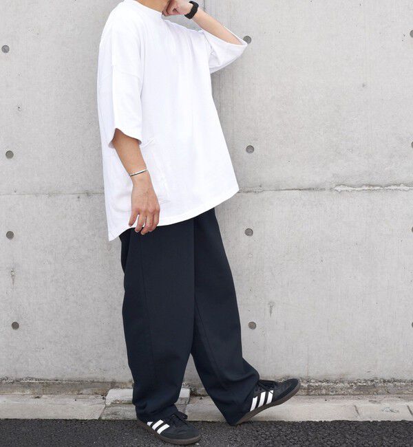 SHIPS any「SHIPS any: COTTON USA ドルマン サイド ポケット Tシャツ 24SS◇」|Tシャツ・カットソー|